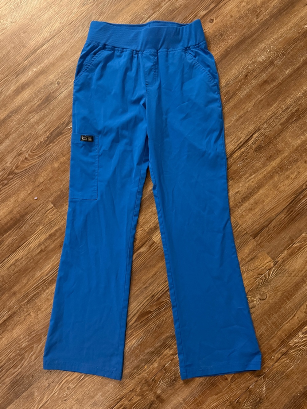 koi Royal Blue Scrub Pants